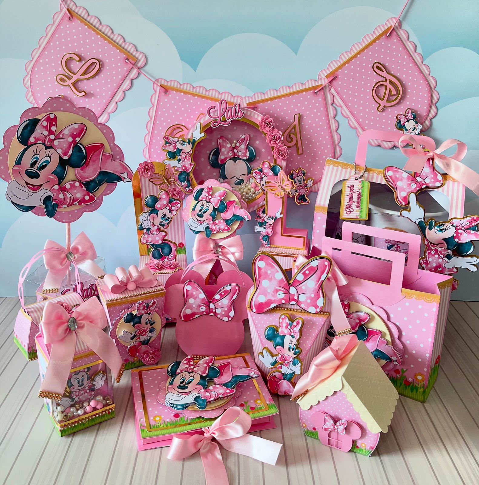arquivo de corte minnie rosa