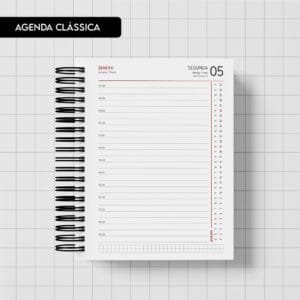 Arquivo Miolo Agenda Clássica 2027 para Imprimir