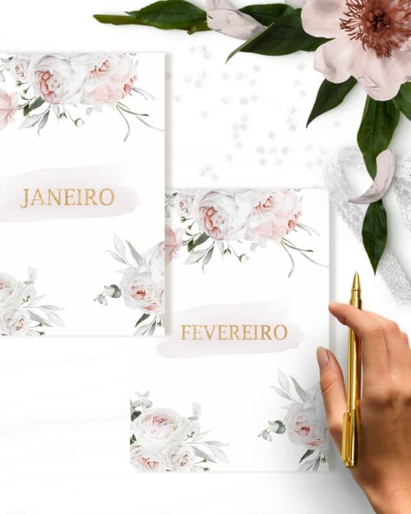 Arquivo Combo 10 Agendas 2027 e Permanente COM e SEM VERSÍCULOS e HORÁRIOS Believe - Imagem 3