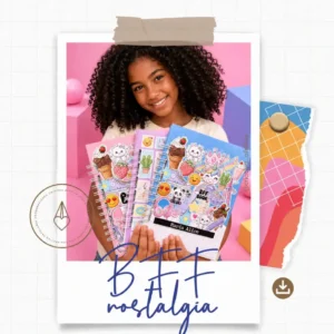 Coleção BFF Nostalgia - O Caderno de Perguntas Anos 90
