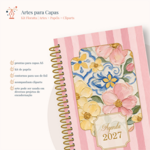 Kit Floratta | Capas, Papeis e Cliparts