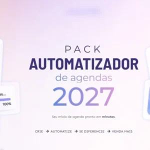 Pack Automatizador de Agendas 2027 - Versão PRO