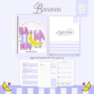 Banana Combo Encadernação 2027 – Coleção Big 2027