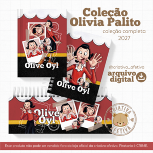 Olivia Palito – Coleção Completa Encadernação 2027