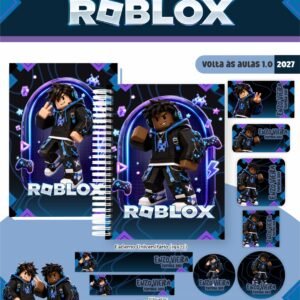 Combo Escolar Roblox - Volta às Aulas 2027