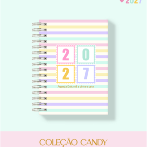 Agenda 2027 Coleção Candy - Loja Nogrid Arquivos Digitais