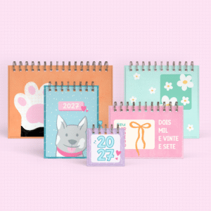 Coleção Funny Colors 2027 – Capas Calendários (Nilmara)