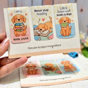 Arquivos Digitais - Marcadores de Página Magnéticos - Cachorrinhos