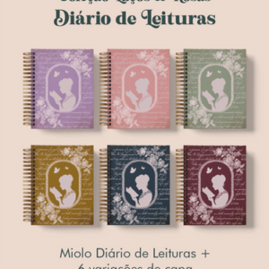 Diário de Leituras Coleção Laços e Rosa Wire-o