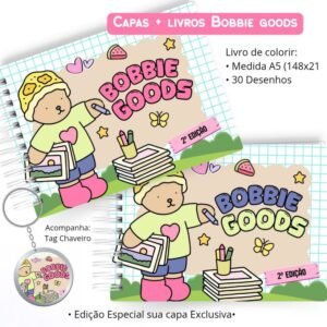 Combo Bobbie Goods - Caderno e Livro de Colorir