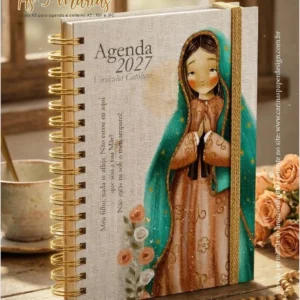 Agenda com Versículos Católicos 2027