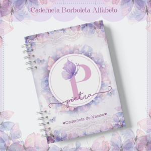 Borboleta Monograma - Combo Maternidade