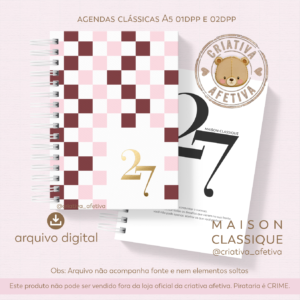 Agenda A5 – Maison Cassique 2027