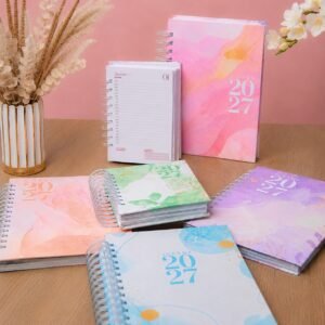 Super Combo Agendas | Datadas 2027 + Permanentes + Capas | 126 miolos Col. Vagalume + 7 Bônus