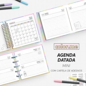 Agenda 2027 Mini Color.me Datada (Nilmara)
