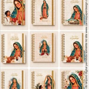 Guadalupe Combo Capas + Cartela Adesivo