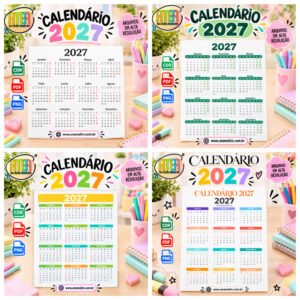 Combo Calendários 2027