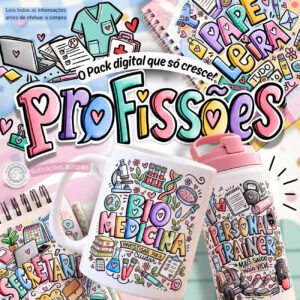 Pack Digital PROFISSÕES 2026 (Pandoca)
