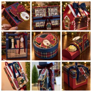 Kit digital natal com aulas e 11 modelos de projetos natalinos para papelaria personalizada