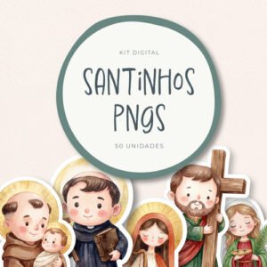 Kit digital - Santinhos PNG